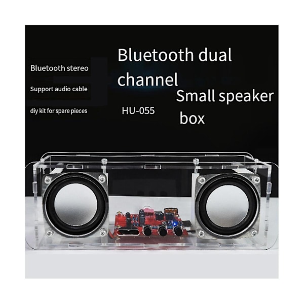 DIY Bluetooth-högtalarkit Elektronik DIY-lödprojektövning Lödmontering DIY Elektronisk-WELLNGS