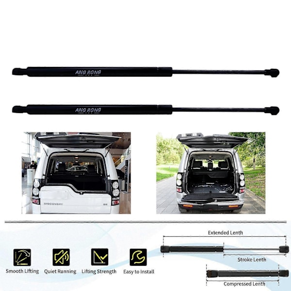 Pari Land Rover Discovery 3 4 Takaluukun Kaasujouset Vaihto 2004-13-WELLNGS