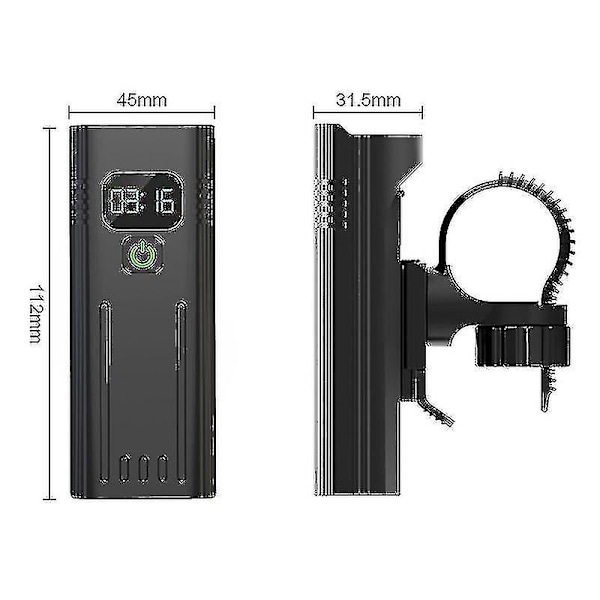 30.000 Lumen Cykellys 10.000mah USB Genopladelig Batteri LED Cykellys Forlygte MTB Vandtæt Lommelygte Forlygte - WELLNGS