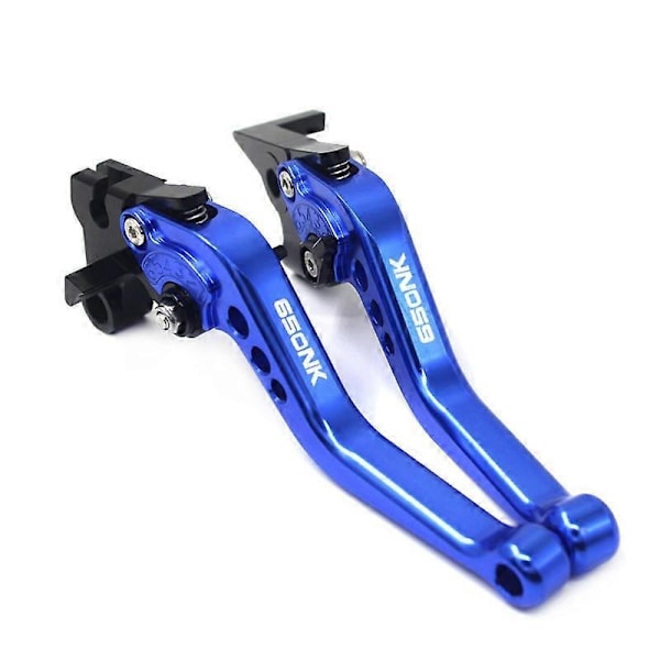 Passar CFMOTO 650 NK 650NK 2020 2021 motorcykel broms kopplingsspak styre broms - WELLNGS Blue