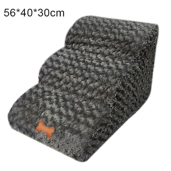 Komfort Kjæledyr Hundetrapp Svampetrapp Enkel Fjerning Vaskbar Klatretrinn for Kjæledyr-WELLNGS Ramp Circle 56*40*30CM