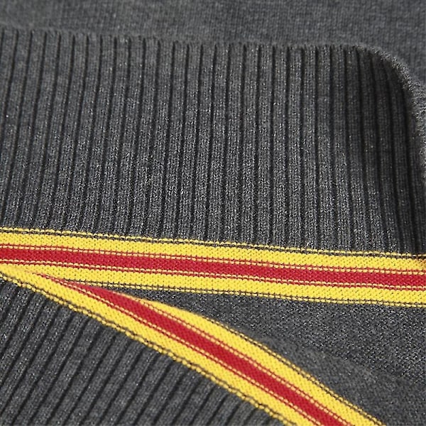 Gryffindor Genser Hvit Skjorte Slips Cosplay Menn og Kvinner Lang Ermet Genser Harry-WELLNGS man M
