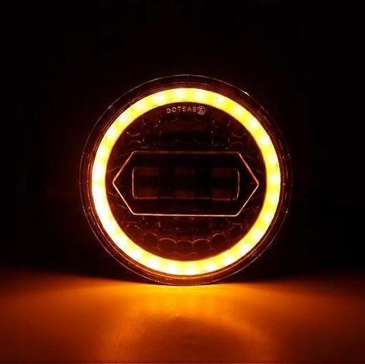 Forlygte LED Lampe Front Godkendelse Til Motorcykel - WELLNGS