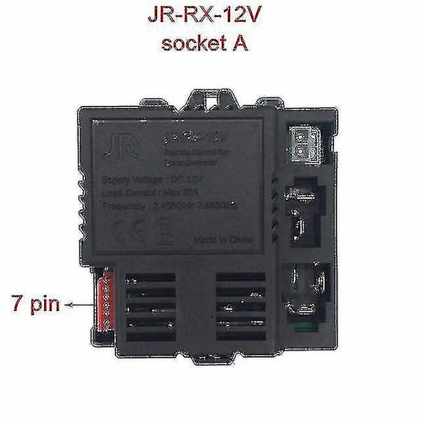 Jr-rx-12v Barnens Elektriska Bil Bluetooth Fjärrkontroll Mottagare, Mjuk Start Controller Jr1958rx och Jr1858rx/jr1738rx(+b-WELLNGS JR-RX-12V A