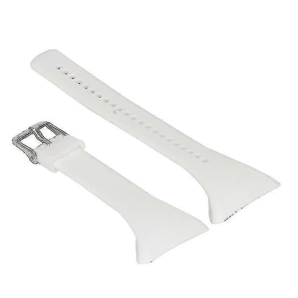 Kompatibel med Polar Ft4 & Ft7 Silikone Urrem - WELLNGS White
