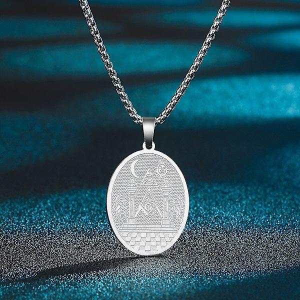 Pyhän Yrjänän riipuskaulakoru miehille ja naisille, soturi Pyhä Yrjänä ja lohikäärme Totem-riipus, kaulakoru, amuletti, koru - WELLNGS 208S