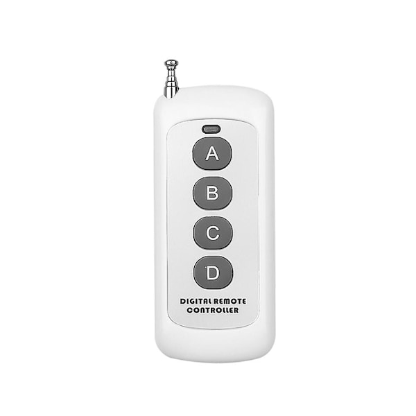 4 painiketta 433MHz 1000m pitkän kantaman langaton kaukosäädinohjain - WELLNGS