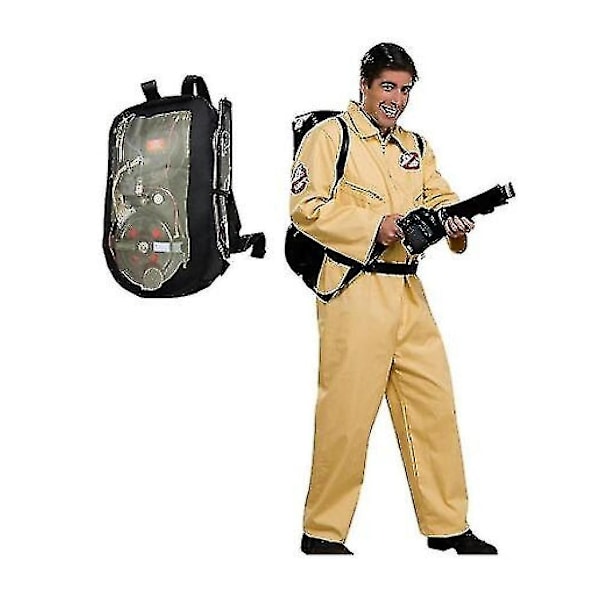 Ghostbusters Cosplay Animefigur Halloweenkostymer för Män Vuxenleksaker Ghost Busters Vapen Jumpsuits Karnevalskläder - WELLNGS XL