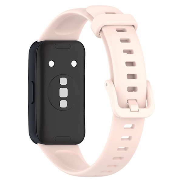 Yhteensopiva Huawei Band 8 silikonirannekkeen kanssa, vedenpitävä pehmeä kellon ranneke - WELLNGS Light pink Type K Huawei Band 8