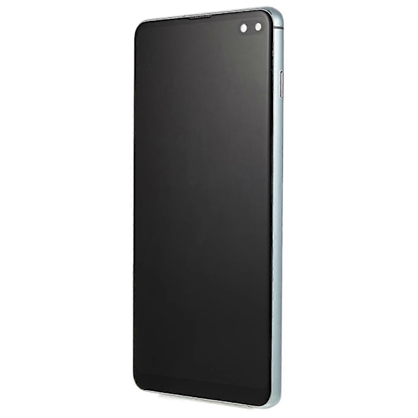 til Samsung Galaxy S10 Plus G975 LCD Skærm og Digitizer Samling + Ramme Udskiftningsdel - WELLNGS Style D