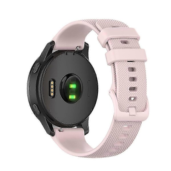 til Garmin Vivoactive 4 22mm Silikone Urrem - WELLNGS Pink