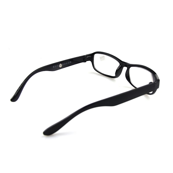 Læsebriller +4.5 +5.0 +5.5 +6.0 grader optiske briller nye sorte sort-WELLNGS Black 450