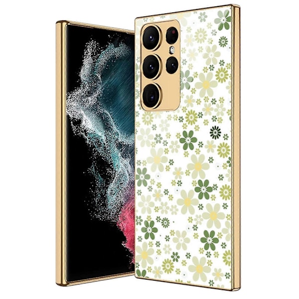 Galvanointimaalattu suojakuori Samsung Galaxy S23 Ultra / S23 Plus / S23 -puhelimille - WELLNGS A for S23