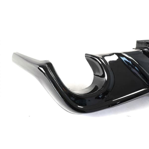 Fantastisk til Lexus IS250 IS300 IS350 2006-2012 Bagkofanger Diffuser uden lys Biltilbehør Spoiler Splitter Diffuser Body Kit-WELLNGS Glossy Black