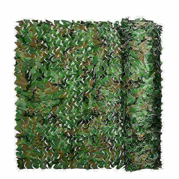 4m*6m Camo Net Hunting/shooting Camouflage Hide Army Camping Woodland Netting Ukab-WELLNGS Army Green 2m x 3m