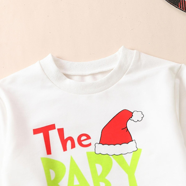 Vauva, joka varasti joulun asun vauvanpojat Tytöt Xmas Vihreä Karvainen Monster Puku Vaatteet Set-WELLNGS Style 7 6-9 Months