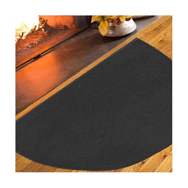 Pejsestøvsmatte, Flammehæmmende Matte til Pejs Skorsten, Halvlags Fiberglas Brandhæmmende 50 X 100cm-WELLNGS