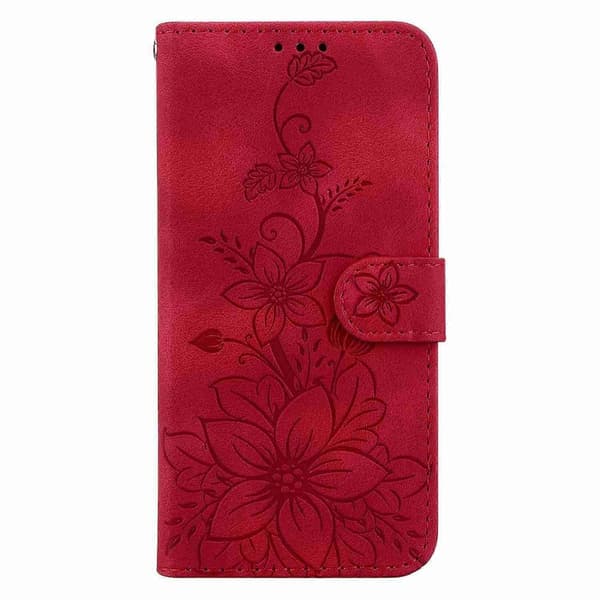 Läderfodral för Huawei nova 5T / Honor 20-WELLNGS Red