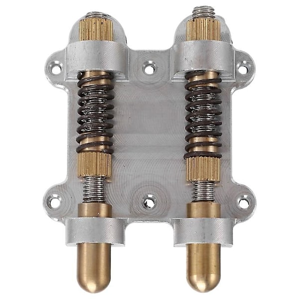 Guitar Messing Dobbelt Tremolo Bro Stabilisator Stopper Stabiliserende Enhed Arming Justerer Tremsetter-WELLNGS