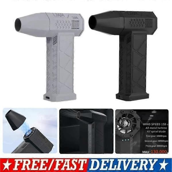 Air Blaster 2.0 Hydrayne Fläkt Tryckluftsdammvippa - WELLNGS Black