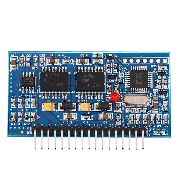 5V DC-AC ren sinusinverter SPWM-driverkort EGS002 12Mhz krystaloscillator EG8010 + IR2113-WELLNGS
