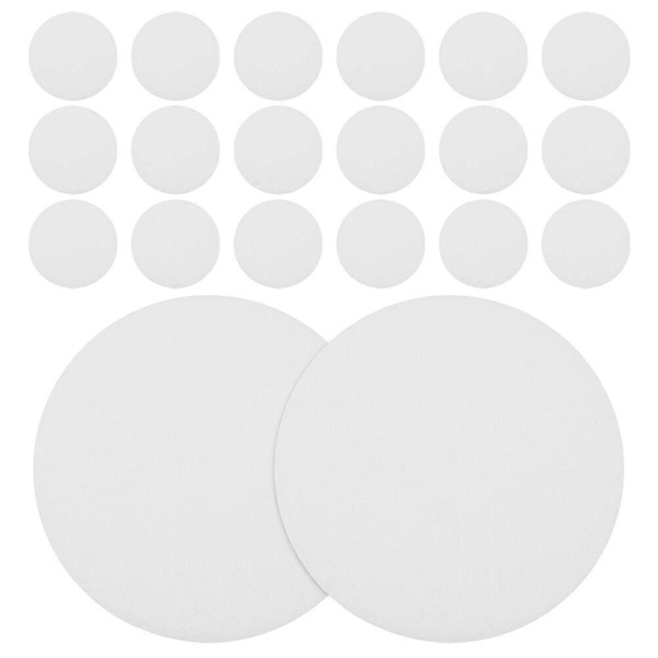 20 st Infälld Belysning Skydd Downlight Diffusionsplattor Runda Diffusionsark Skuggplattor-WELLNGS