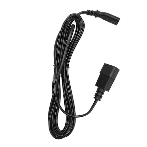 Yhteensopiva IEC320 C14 - IEC320 C7 virtajohdon kanssa 10A 250V 2500W IEC320 C14 uros - IEC320 C7 naaras virtajohto 100250V 9.8ft-WELLNGS