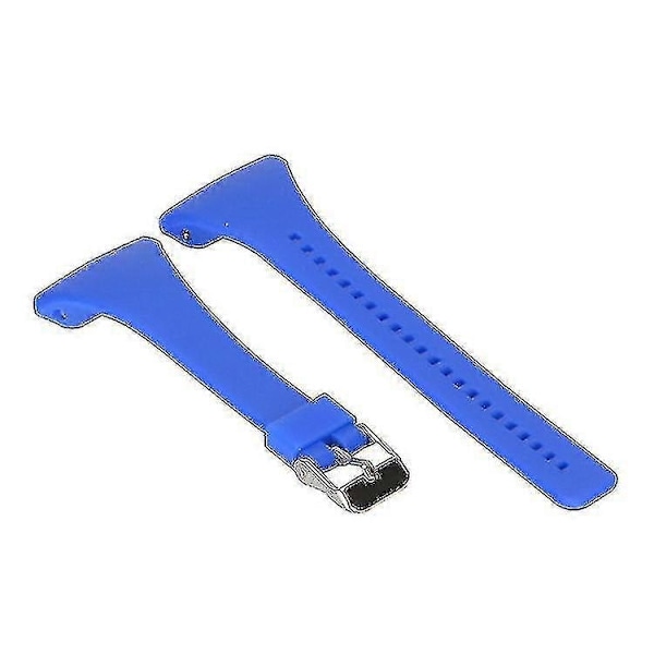 Yhteensopiva Polar Ft4 & Ft7 silikonirannekkeen kanssa - WELLNGS Blue