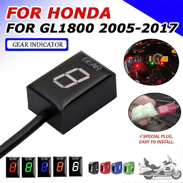 Passer for Honda Goldwing 1800 GL1800 GL 1800 Goldwing1800 Girindikator Ecu Hastighetsvisning Girvisning Instrument - WELLNGS white