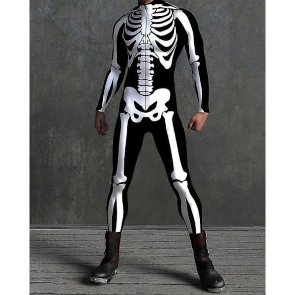 Robotdräkt för Män, Alien Dräkt för Män, Festivaldräkter för Män, Rave Dräkt för Män, Festival Body - WELLNGS VV024 Child XL-150cm