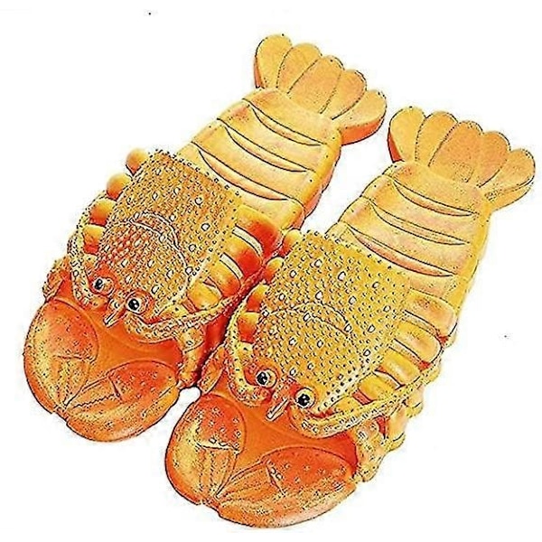 Unisex hummeriltossut, hummeri-sandaalit, eläin tossut, eläin kala tossut, hummeriltossut - WELLNGS ORANGE 38-39