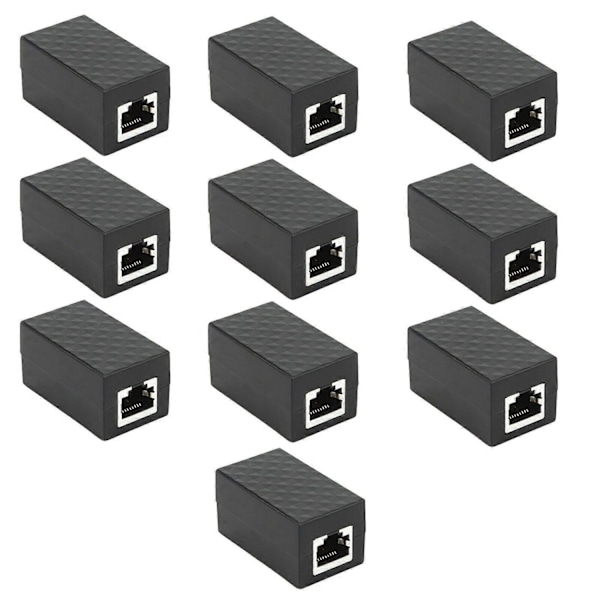 10x RJ45 Lynavleder Adapter Ethernet Overspenningsvern Beskyttelsesenhet tF FP-WELLNGS
