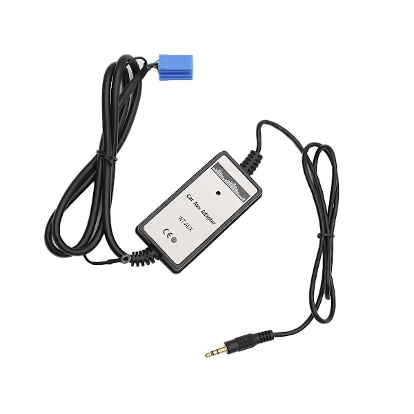 Billaudio MP3 Aux-adapter 3,5 mm grensesnitt Aux-in CD-veksler for A2 A4 A6 A8 8-pin - WELLNGS