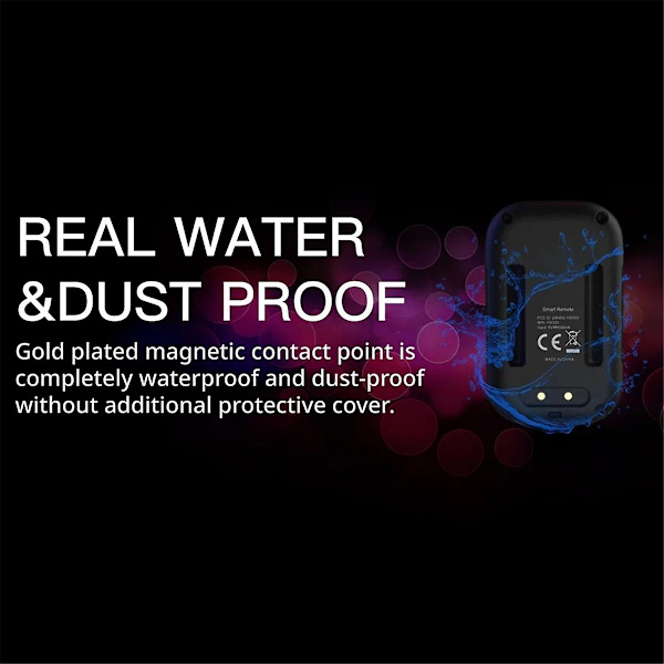 Trådlös smart fjärrkontroll för Hero 12/11/10/9/8 LED färgskärm batteri 50M kontroll handledsrem USB-kabel-WELLNGS