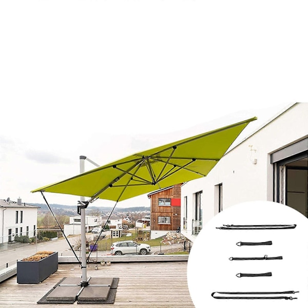 Cantilever Parasol Vindstropper - Udendørs Parasol Vindstabilisatorstropper - WELLNGS