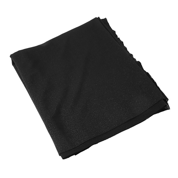 Højttalerstof Stereo Gille Fabric Højttaler Radio Mesh Stof 1,7mx0,5m Sort-WELLNGS