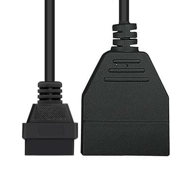 12-pins Obd1 til Obd2 16-pins adapterkabel - WELLNGS