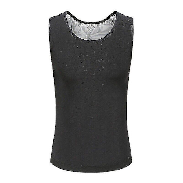 Gynecomastia Kompressions Tanktop - Den Perfekte Gave - WELLNGS Silver 4XL 5XL