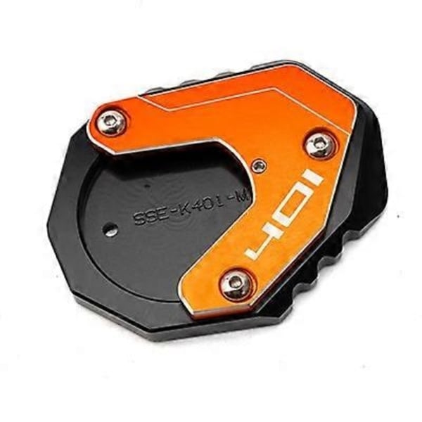 for Husqvarna VITPILEN 401 Svartpilen 401 250 2018-22 2023 Motorsykkel CNC Støttefot Pad Side Stand Forlengelse Støtteplate-WELLNGS 401 Orange