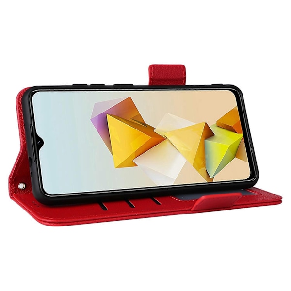 Flipfodral i läder med kortfack för ZTE Blade A73 Pro 5G/A73 5G/Optus X Pro 5G - WELLNGS Style C