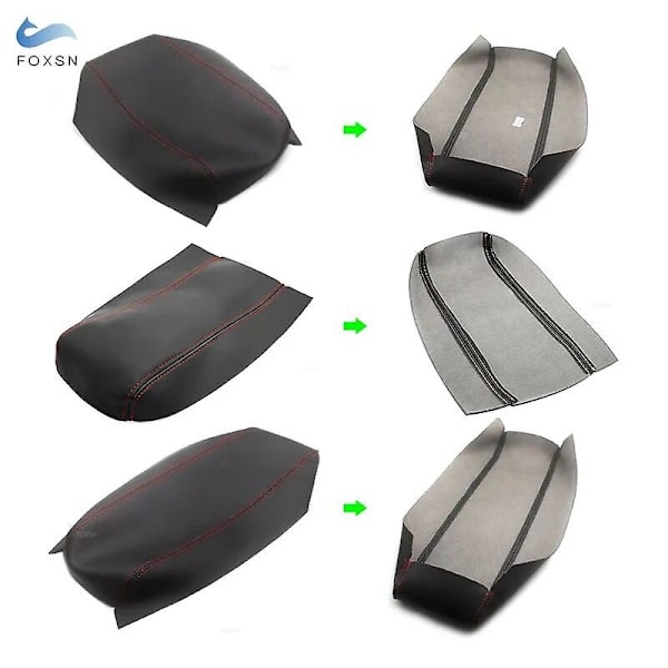 Skyddande lock för mittkonsolarmstöd till Toyota Prius 2004 2005 2006 2007 2008 2009 2010 2011 2012 2013 2014 2015 - WELLNGS C Black