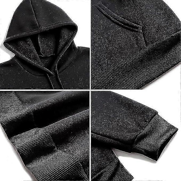 Miesten Minus-two vetoketjullinen huppari, Hip Hop -katumuoti rento takki, Unisex Minus-two cargo-huppari - WELLNGS Red L