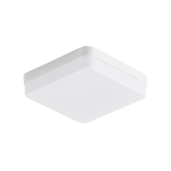 LED-taklampe, innfelt montering, 48 W firkantet taklampe for kjøkken, soverom, gang (2800-3200 K varmt lys) - WELLNGS Warm white 18W