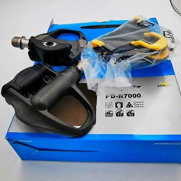 105 PD R7000/PD5800/R540/R550 landevejspedaler kulfiber klikpedaler SPD pedaler med SM-SH11 klamper ultegra pd-r8000-WELLNGS R7000Boxed