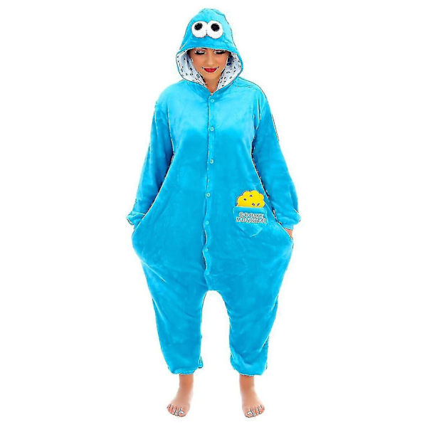 Tegneseriefigurer Unisex Onesie Fancy Dress Kostume Hoodies_y-WELLNGS Poo Emojee