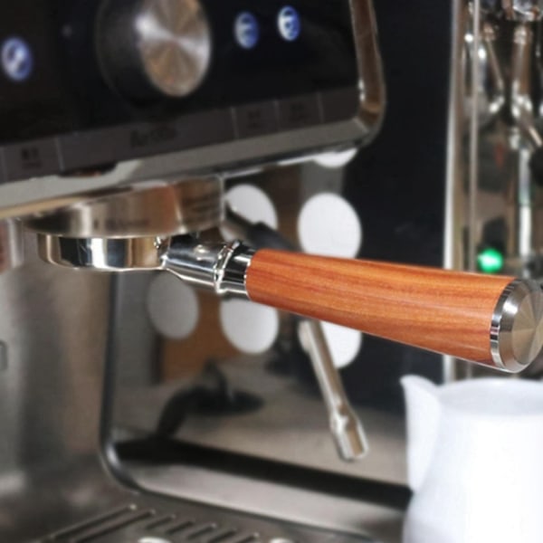 58MM Kaffe Portafilter Kaffe Maskin Bunnløs Filter for Kaffe Håndtak Profesjonelt Tilbehør-WELLNGS