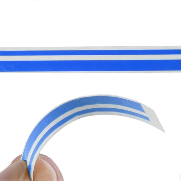 12mm 9,8m Auton Itsekiinnittyvä Koristeteippi - WELLNGS Blue