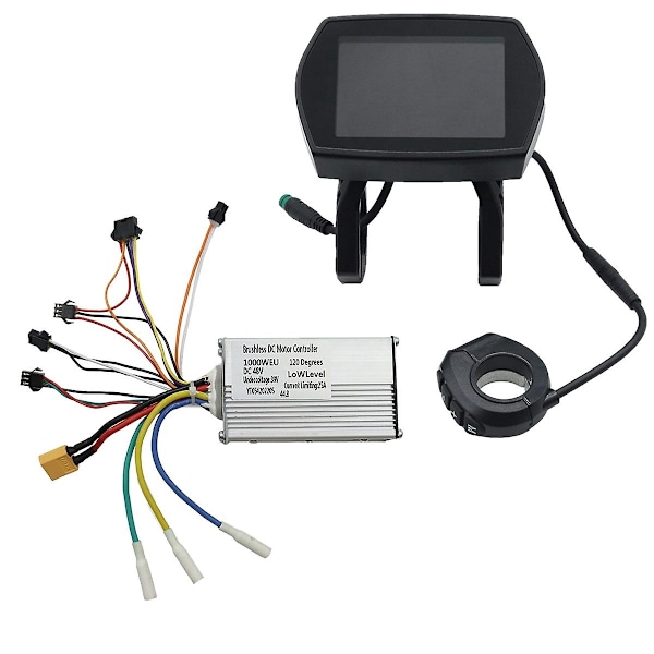 48V 25A 1000W Elektrisk Scooter Controller Kit med Display Scooter Dashboard til G2 Pro Elektrisk Sc-WELLNGS