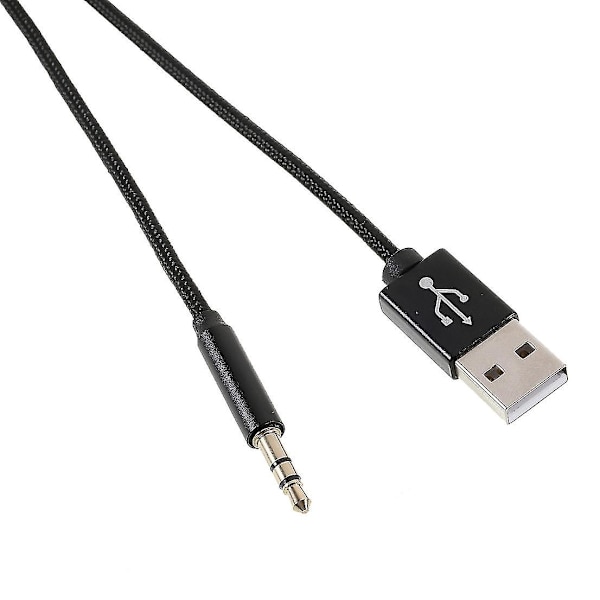 Lightning till 3,5 mm + USB-laddningsljud Aux-adapterkabel för iPhone iPad - WELLNGS 0 0