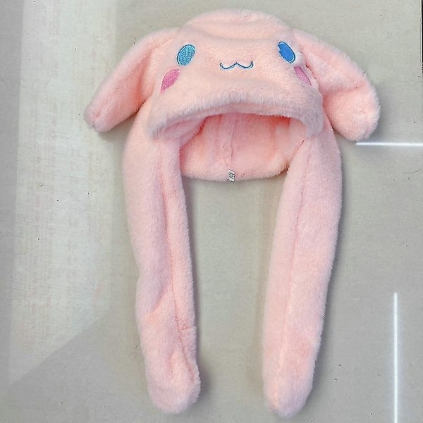 Sød Sanrio Hat Cinnamoroll Tilbehør Kawaii Hold Varme Fortykkelse Plys Hat Ører Flytte Anime Bløde Legetøj Til Piger Gave-WELLNGS